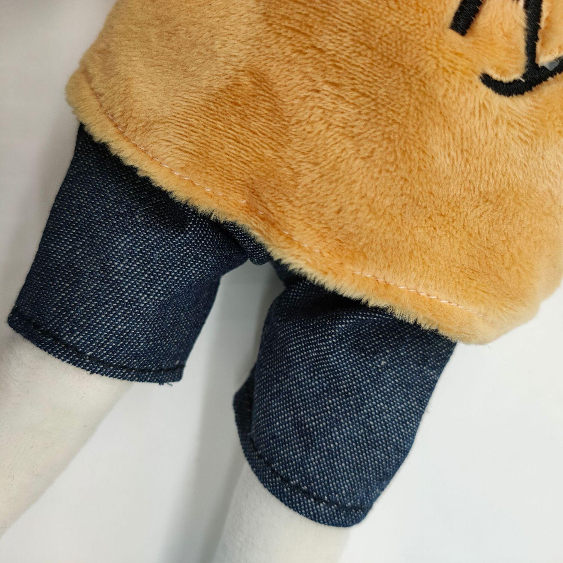 Jeffy Hand Puppet Cartoon Plushie Toy Stuffed Doll Soft Figurine Sleeping Pillow Educational Playhouse Fans Birthday Gift