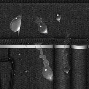 SUNDAY MIRTH Large Walker Tote Bag with Cup Holder, Folding Walker Attachment Hands-Free Storage Basket Mobility Aid Accessory Pouch for Elderly, Senior, Purple