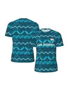 New men's breathable crewneck T-shirt with letter patterns, made from lightweight fabric, suitable for outdoor badminton training, running and quick-drying sports