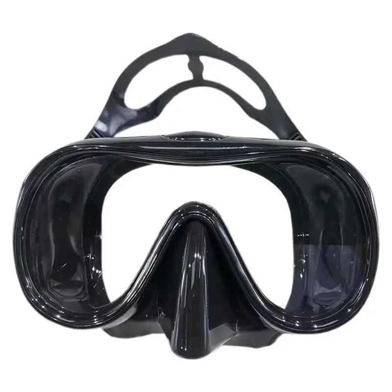 New Dive Mask, Silicone Large Frame, Tempered Glass, Unisex Scuba Gear, Factory Direct Sale, Cross-Border Specialized Products