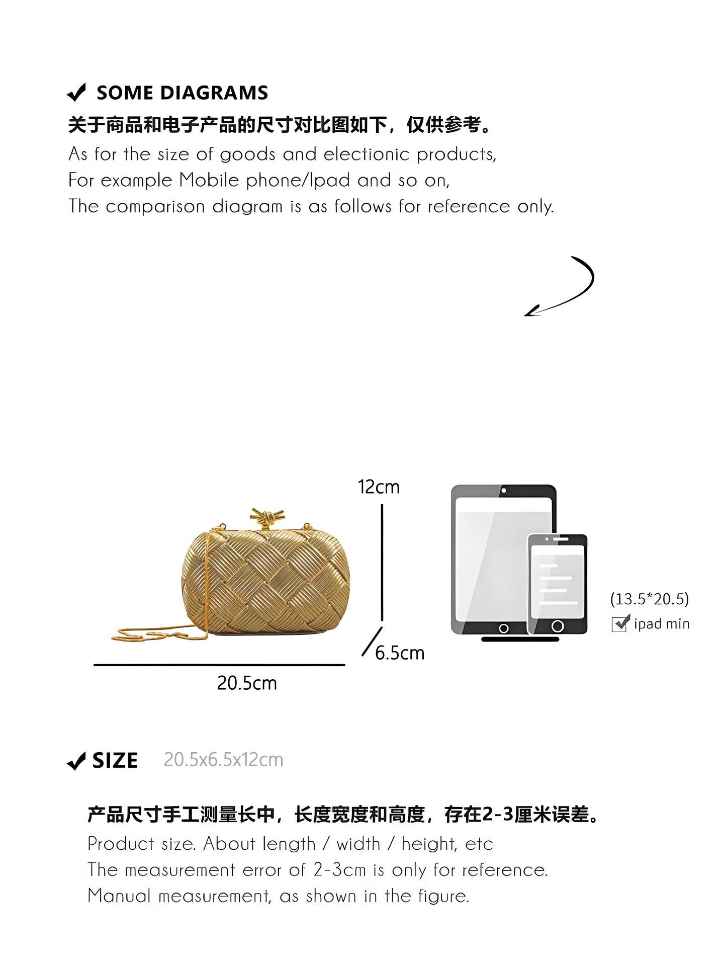 2026 Trend Luxury Golden Evening Bag For Woman Designer Party Silver Purses Elegant Women's Crossbody Bag Ladies Wedding Clutch