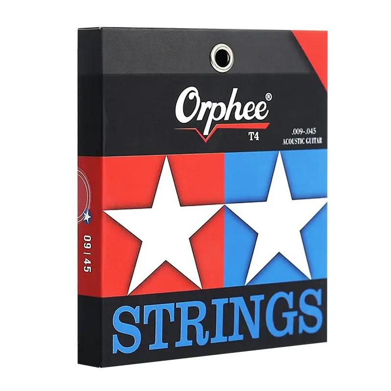 Orphee  Acoustic Guitar Strings, Carbon Steel   Phosphor Bronze, Durable & High-Quality Guitar Strings