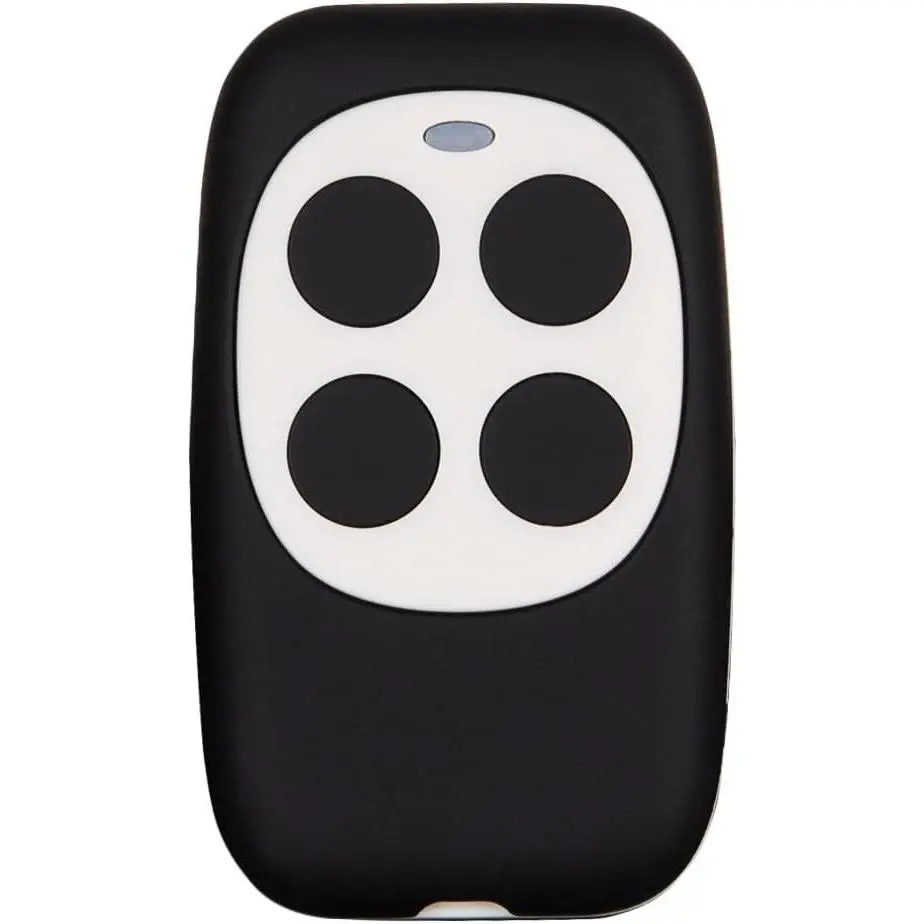 Universal Garage Door Opener Remote Control for Gate Homelink Cloning Programmable Learning 4-Button Multi Frequency 280-868MHz White