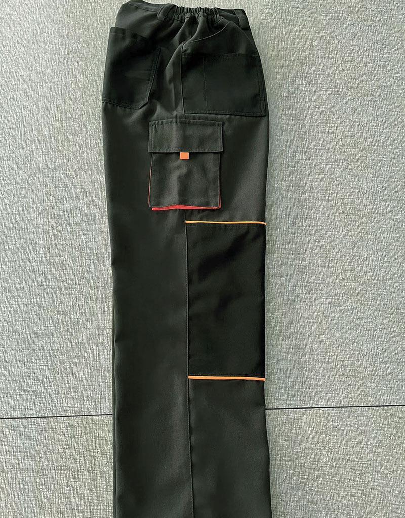 Men's Work Suit with Multiple Pockets Wear-Resistant for Car Maintenance & Work Safety Overalls Menswear Clothes Uniforms Workwear