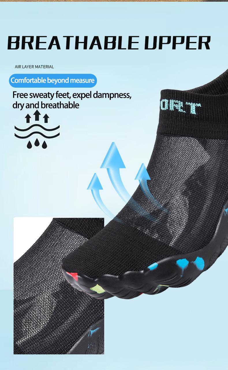 Women's Wide Toe Barefoot Water Shoes| Breathable Mesh Non-Slip Minimalist Design, All-Season Comfort for Outdoor Activities