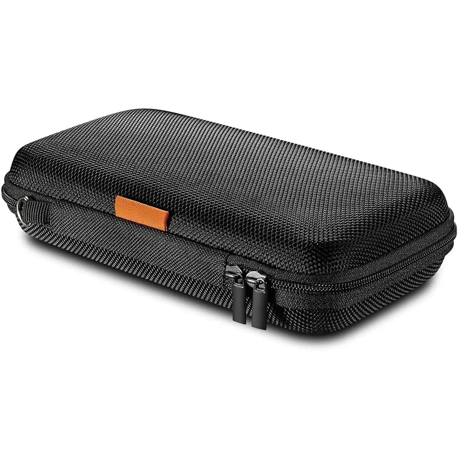 Hard EVA Protective Case, Portable Carrying Bag with Mesh Pocket,Black | Shockproof Bag, Travel Pouch for GPS,USB Drive, USB  , , MP3/MP4 Player, Airpods,Elastic Strap