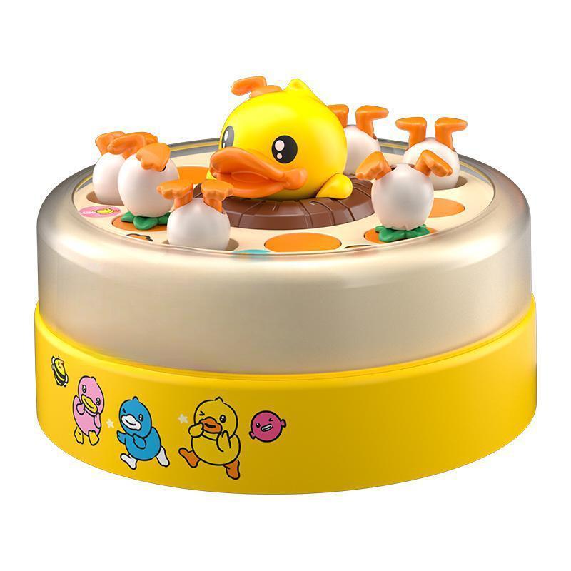 Electric Jumping Duck Catch Game, Parent-Child Interaction Two-Player Puzzle, Focus-Training Reaction Table Game, Suitable for Ages 3+, Includes Box