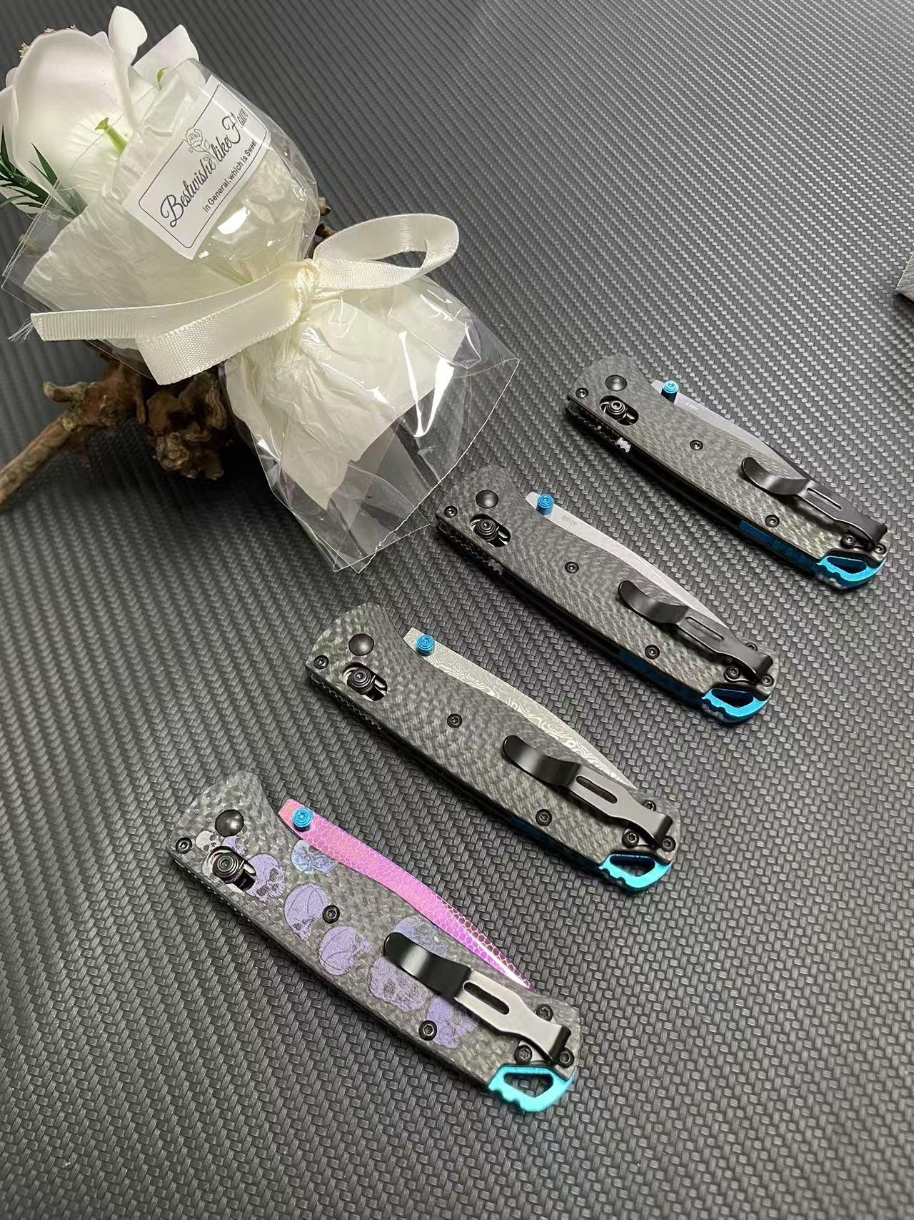 535 Multi-Purpose Tool, carbon fiber handle, high-hardness steel construction, ideal for camping, driving, fishing, everyday carry (EDC), and unpacking,Perfect Gift.