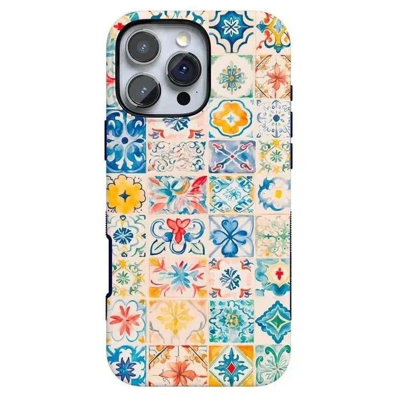 Tuscan Tiles Tough Phone Case