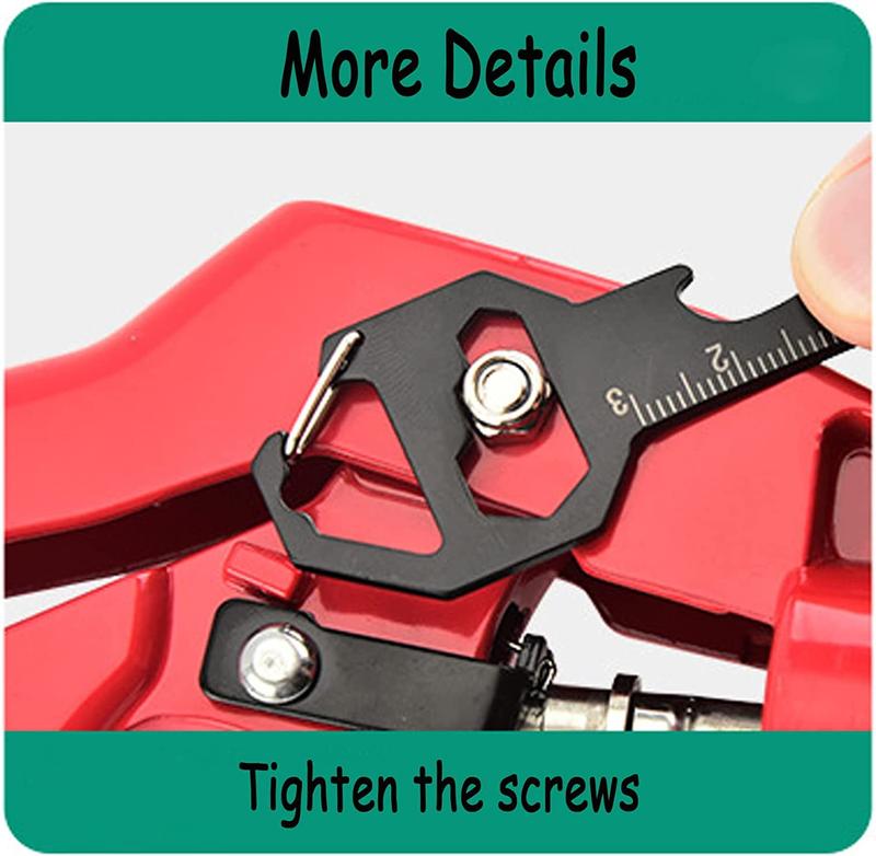 1PCS/2PCS Keychain Bottle Opener Multi Tool, 6-in-1 Keychain Pocket Tool for Bottle Opener, Screwdriver, Ruler, Wrench, Bit Driver, File Perfect Gifts for Boyfriends Husband Father(Black))