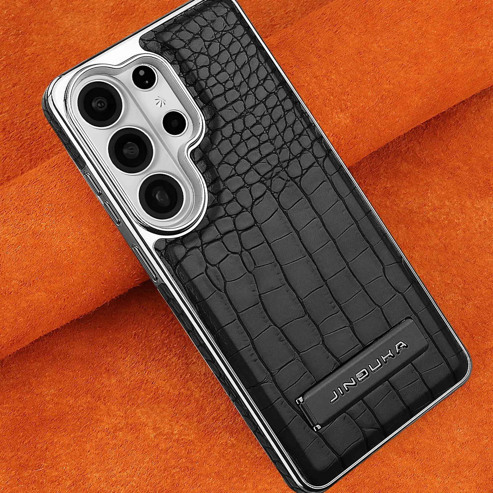 High-End Leather Magnetic Phone Case, Compatible with Samsung S26 S25 S24 S23 Ultra, Wireless Charging Protection, Ultra-Thin Protective Shockproof Case