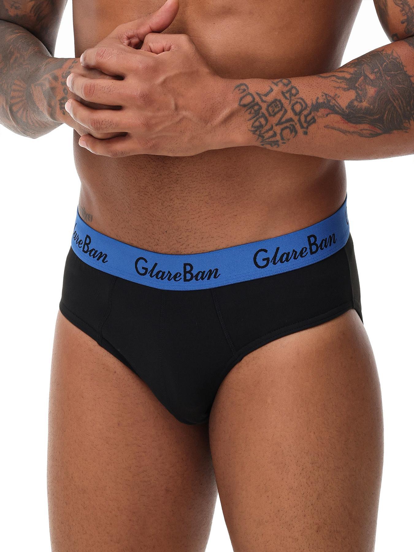 6pcs Pack Briefs Men's Sexy Underwear for Men Sport Fashion Breathable Underwear Quick Drying Breathable Panties Confortable Underpants Male Fit Soft Boxer Shorts Box Slips