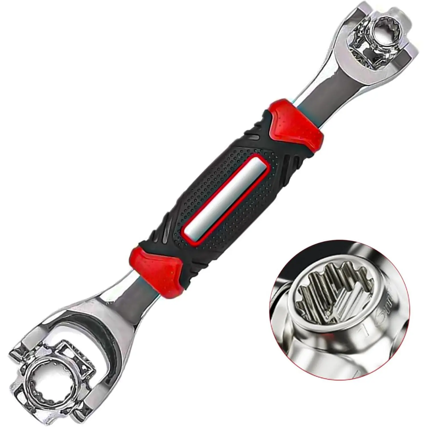 Wrench 52 in 1 Socket Wrench Multifunction Wrenches Tool with 360° Rotating , Spanner Tool for  and   Repair