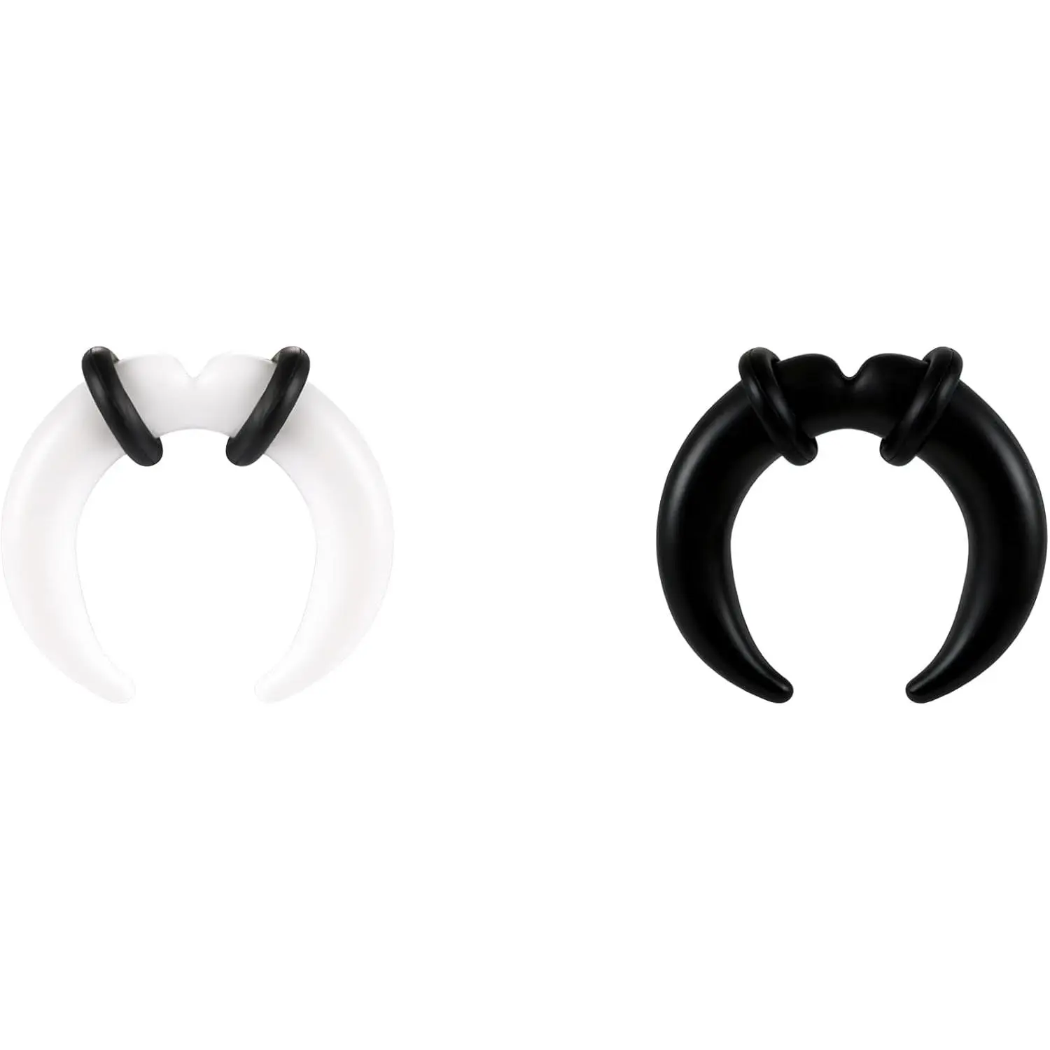Septum Glass Ear Stretching Kit 4mm-16mm | Buffalo Pincher Tapers, Gradual Sizing,  Smooth Glass Gauges, For Daily Wear &  Stretching