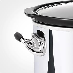 Crock-Pot 7 Quart Programmable Slow Cooker with Digital Timer, Food Warmer, Polished Platinum, Perfect for Everyday Meals and Entertaining Crock-Pot 7 Quart Programmable Slow Cooker with Digital Timer, Food Warmer, Polished Platinum, Perfect for Everyday Meals and Entertaining