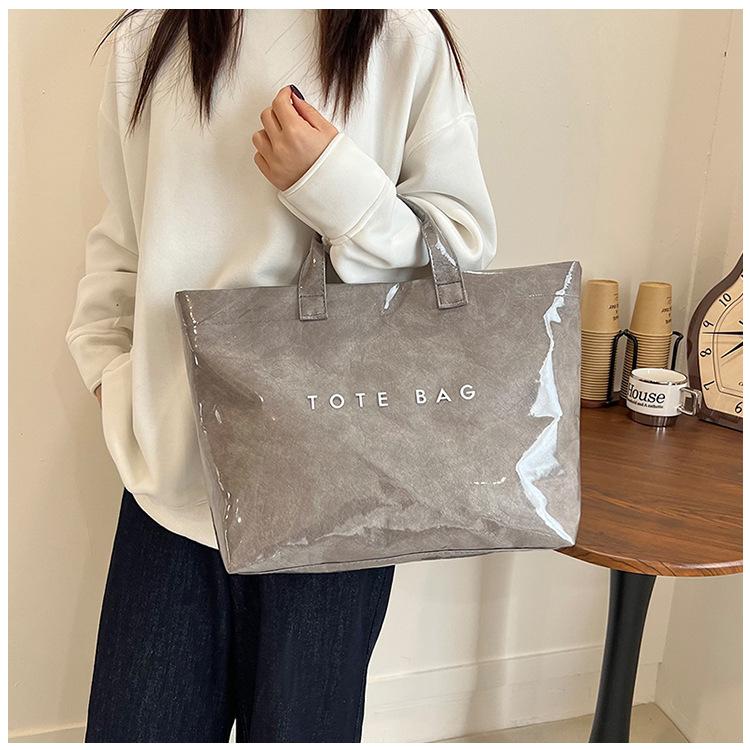 Women's bag new casual commuter handbag large capacity trend versatile tote bag