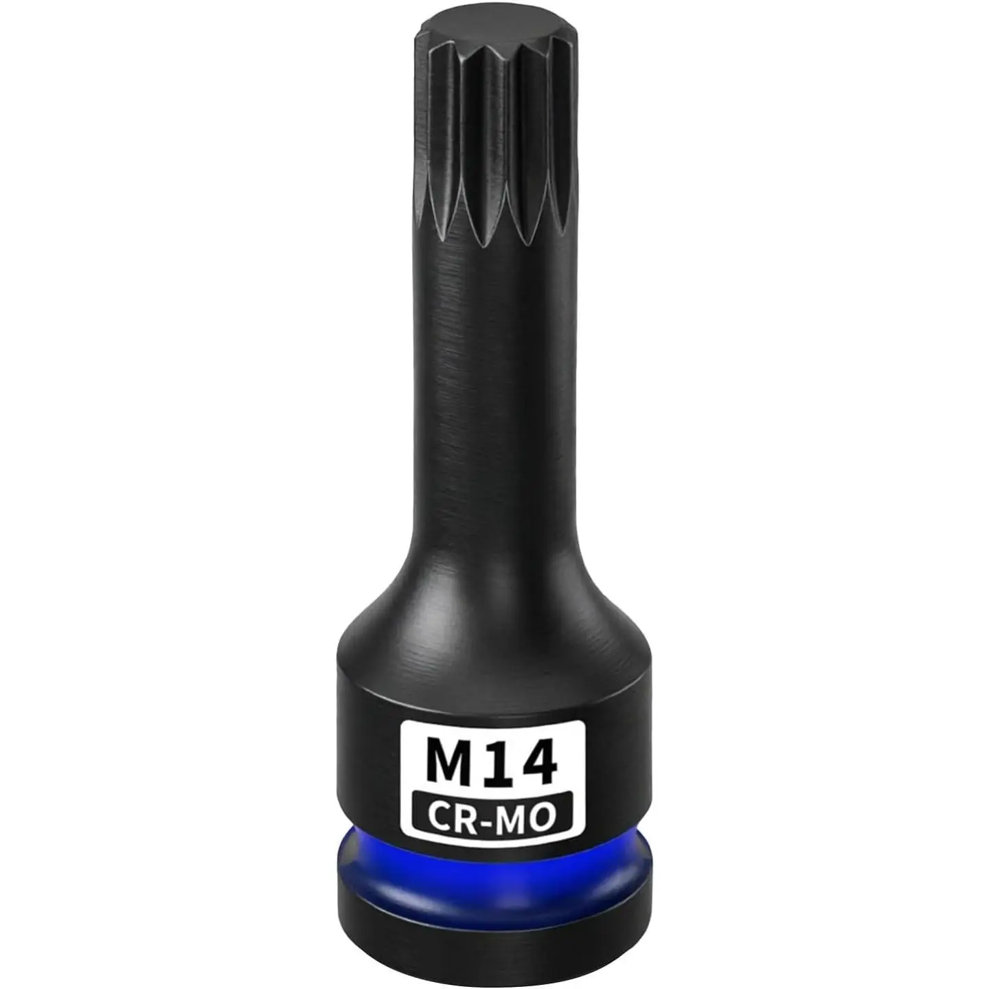 M5 Triple Square Spline Socket Bit, 5mm Size, 1/2"-Drive Hand Tool Socket
