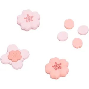 D-Pad Button Caps Set Cute Joystick Cover - ABXY Key Buttons Sticker Compatible with  /OLED Joy Con -