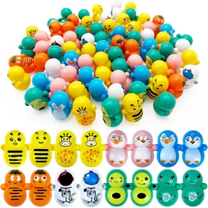 70PCS Mini Tumbler Toys Mini Animal Toy Party Favors for Boys Girls for Classroom Rewards Goodie Bag Filler Treasure Box Gifts Birthday Party Favorsfidget toys