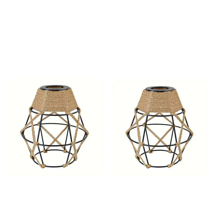 Handmade Chandelier Lampshade, Decorative Industrial Style Metal Cage, Bedroom Living Room Farmhouse, Ideal for Southeast Asian Hotels, Lighting Accessories