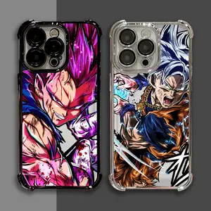 Anime Plating Phone Case For For iphone 17 16 15 14 13 12 11 17Air Plus Pro Promax Samsung Galaxy S26 S25 S24 S23 S22 Anti Fall