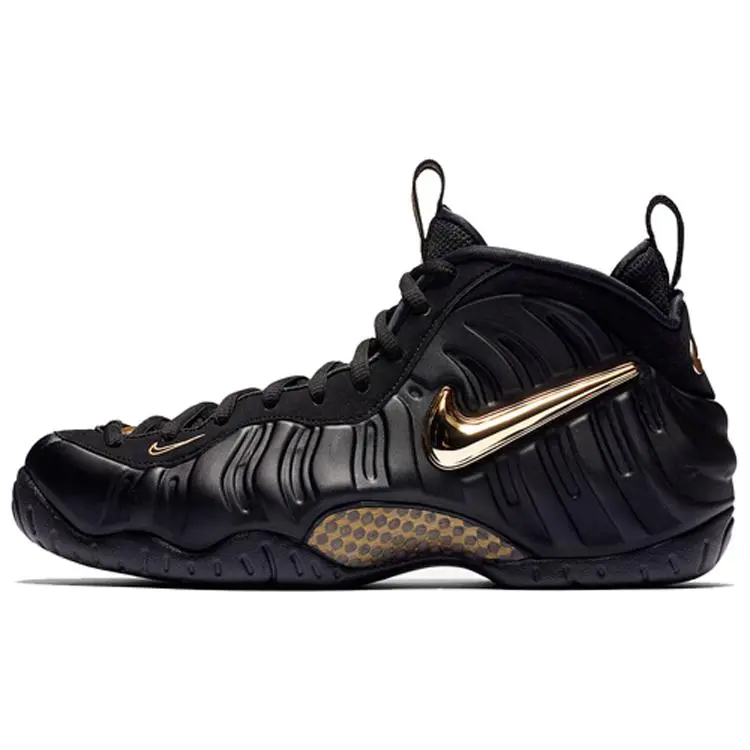 Nike Air Foamposite Pro 'Black Metallic Gold' 624041-009