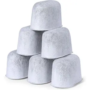 Premium 6-Pack Keurig Compatible Water Filters Replacement, Fit All Keurig Brewers (1-Year Supply)