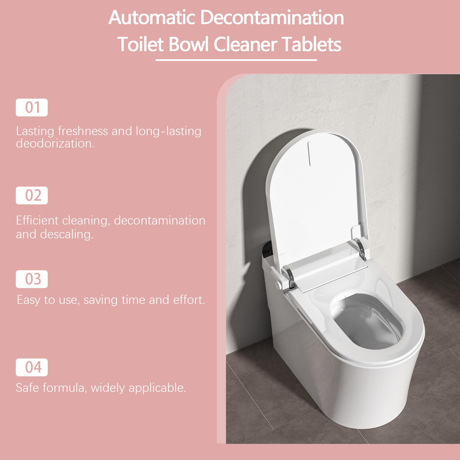 Toilet cleaning block for bathroom, removes urine stains and dirt, eliminates odors, and leaves a fresh scent