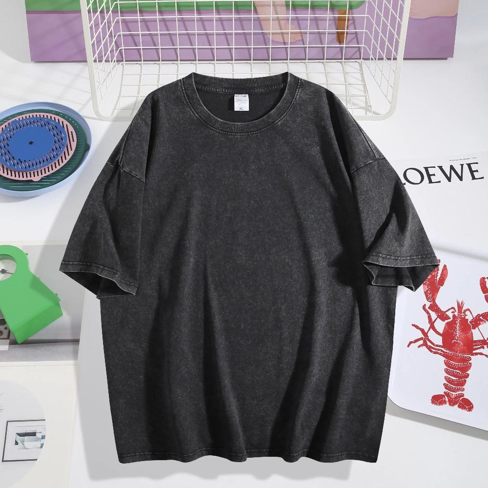 Retro Heavy Gojo Satoru Red Technique Ver.3 THE HONORED ONE Jujutsu Kaisen Anime Double Printed Vintage Washed Tee Unisex Oversize Anime Manga Washed Heavyweight Cotton T-shirt