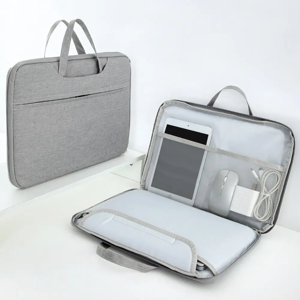 Laptop Computer Bag Compatible with Lenovo, Hp, Dell, Asus, Acer, Oxford Fabric Case for 14.1-15.4 Inch Laptops