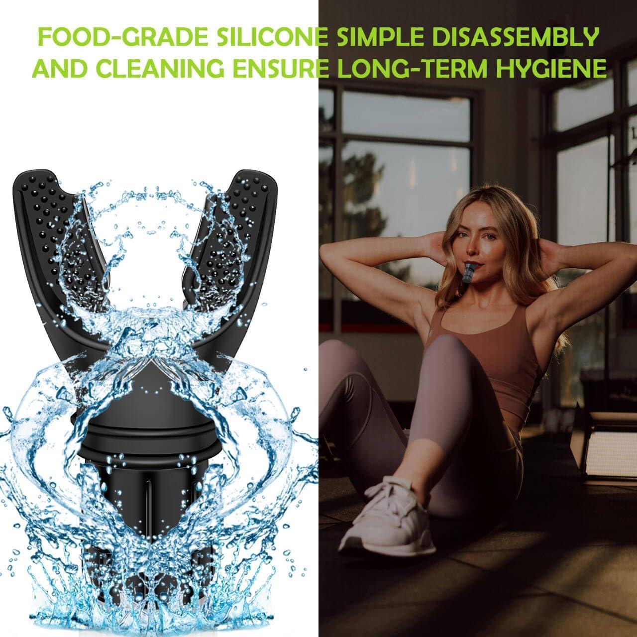 Adjustable Lung Capacity Training Tool, Waterproof Breathing Fitness Equipment, Swimming, Running, Workout Equipment, Home Training Equipment and Sports Training Equipment