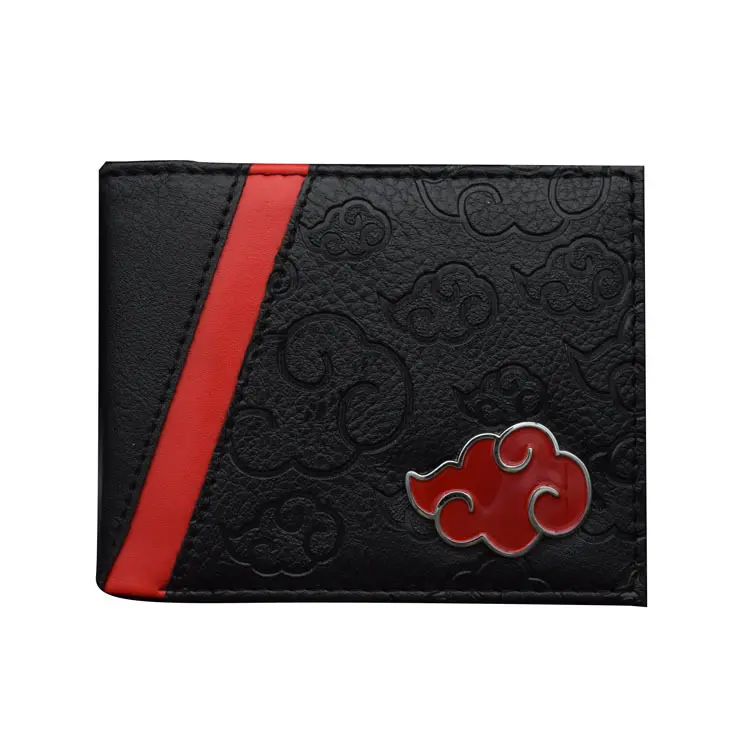 Fashion Cloud Pattern PU Leather Bifold Wallet Multi Card Slots Cash Pocket Lightweight Portable Short Purse For Daily Storage Collectible Accessory Gift