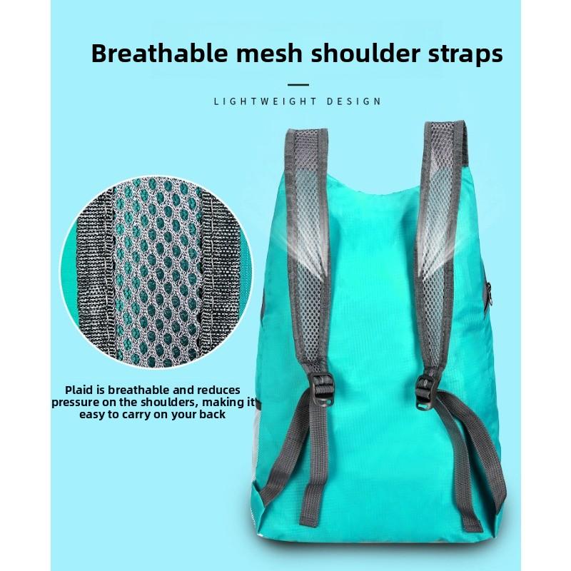 Sports Backpack Outdoor Folding Backpack Waterproof Ultra Light Portable Travel Bag Outdoor Bag Folding Bag gym