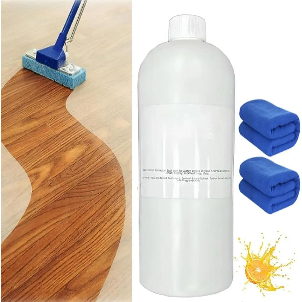Mop Soap, 120ml Luxury Floor Cleaning Soap, Multi-Surface Deep Clean with Lasting Aroma  Household Daily Cleaning New model