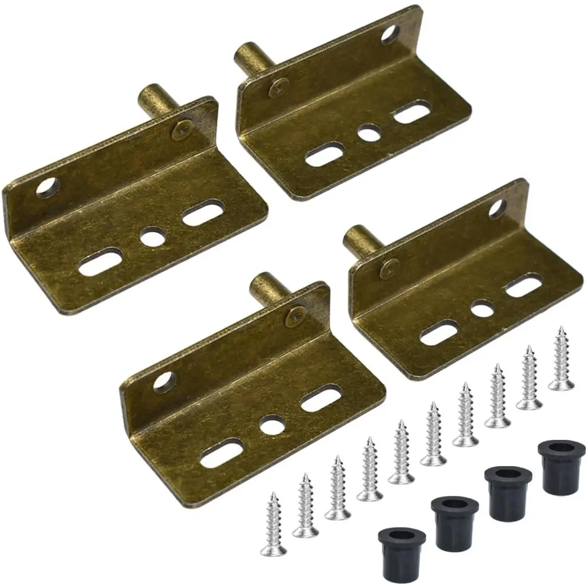 2 Ss Pivot Hinges Bronze Heavy Duty  Shaft
