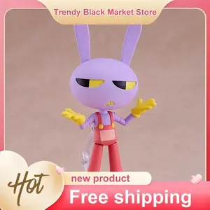 The Amazing Digital Circus Pomni Jax Action Figure Q Version Change Face Doll PVC Collectible Model Toy Gift
