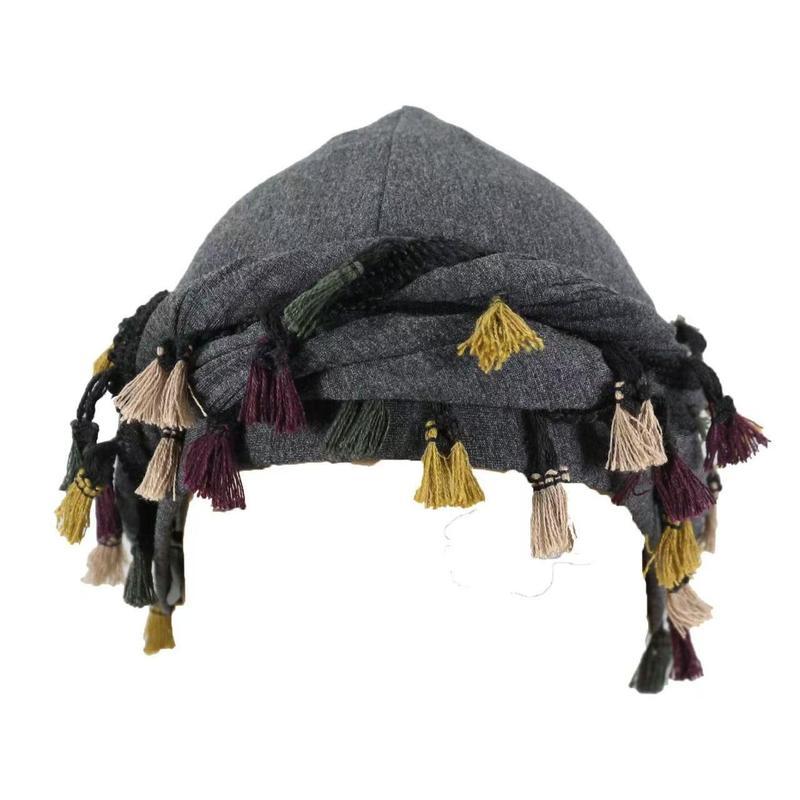 Silk Satin Lined Turban Cap for Men Women Adjustable Halo Head Wrap Twist Durag Hat with Elastic Pre-Tie Beanie Comfort and Style for Machine Washable Versatile Design