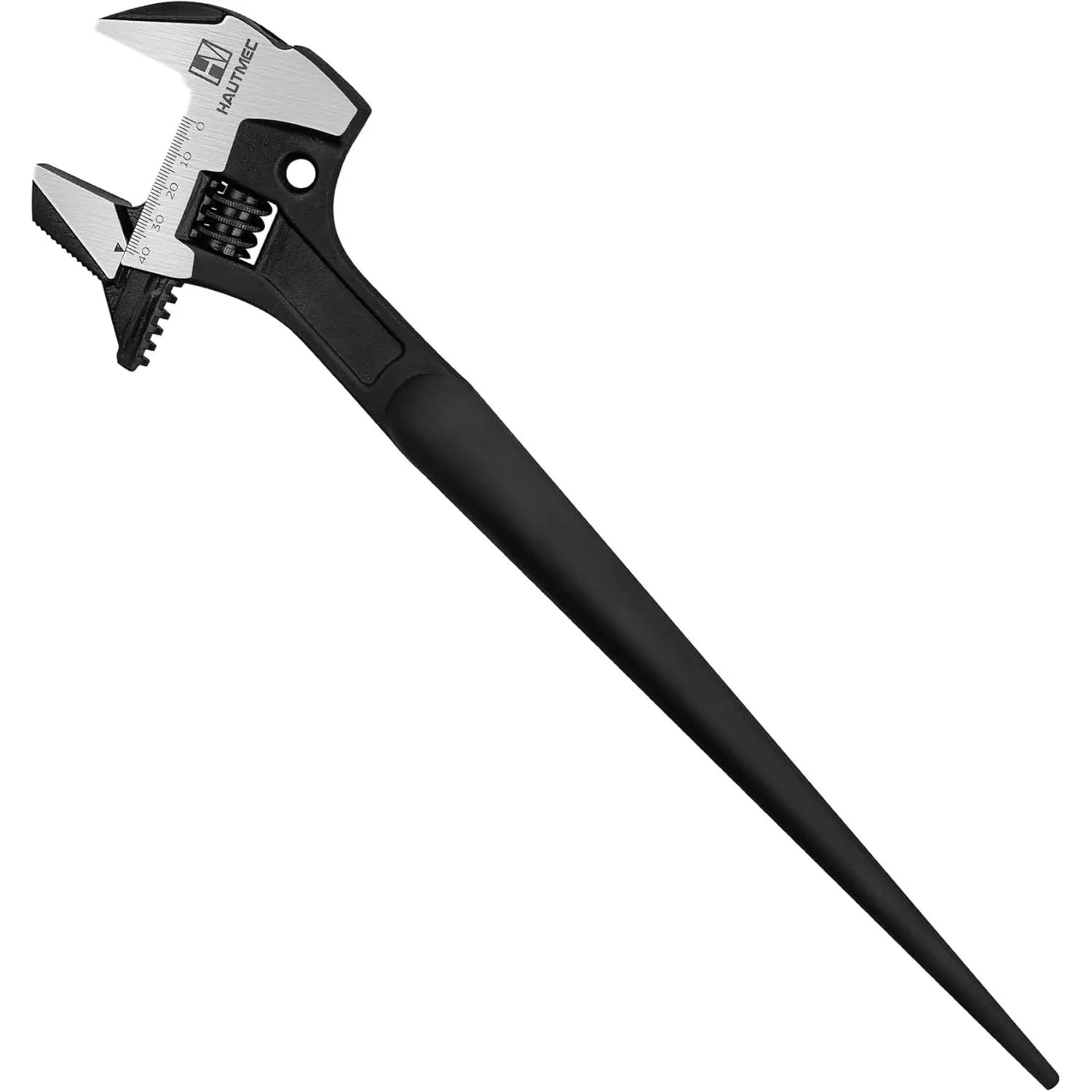 16inch Spud Wrench, 4 in 1 Multifunctional Spud Wrenches, Wrench and, Wide Jaw Up to 1.6" (41mm) Metric & SAE, Oxide, for Workshop DIY