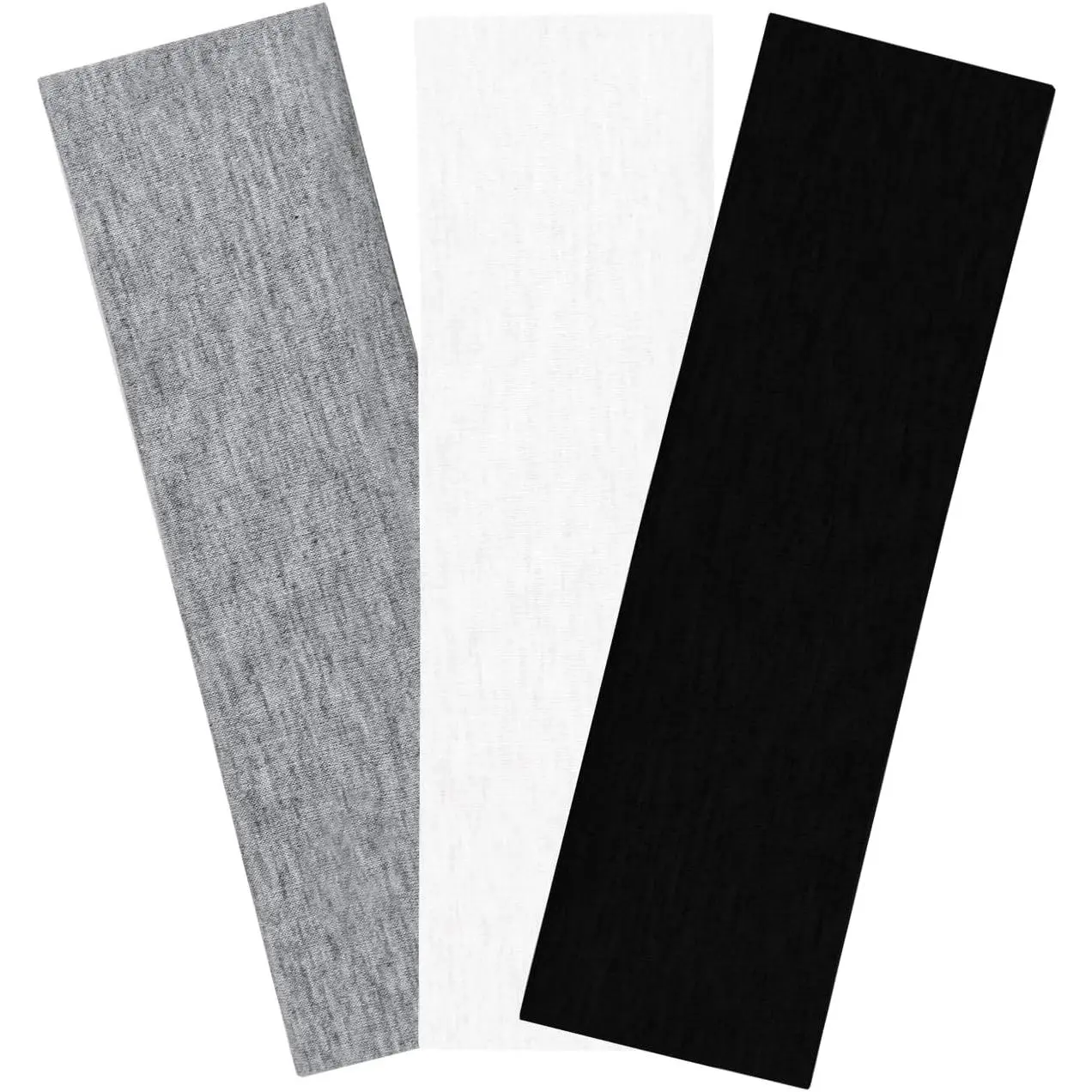 3PCS Headbands for Women Non Slip Elastic Sweat Hairbands Fashion Sports Hair Bands Soft Cloth Fabric Stretchy Headband for Workout Yoga Running