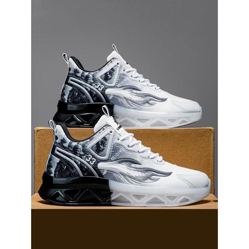 (New)Men's Fashionable Lace Up Low Top Sneakers, Casual Comfortable Breathable Sports Running Shoes, Male All-match Round Toe Shoes for Daily (Gift)11