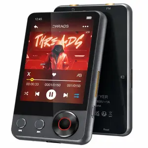 Bluetooth-compatible 64/128GB Mp3 Player, Oilsky A55 Portable Touchscreen Music Player, HiFi Speaker, Fm Radio, 512gb SD Card Support, Includes Accessories