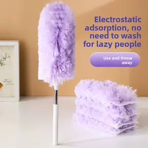 Electrostatic dust duster, vacuum duster, disposable stretchable colored non-woven fabric cleaning tool
