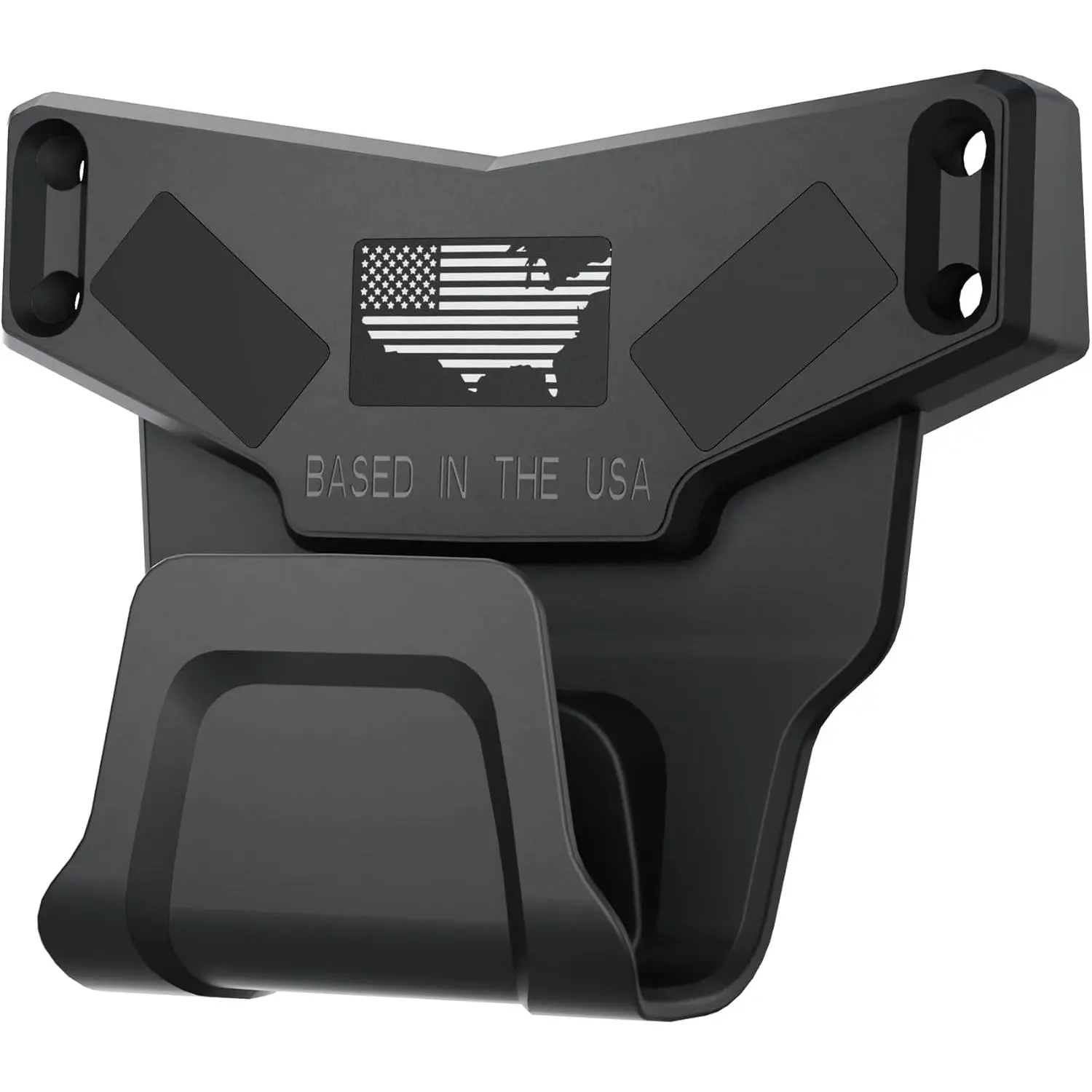 Gun Magnet Mount for Truck Car Vehicle, Strong Magnetic Gun Mount for Pistol Handgun Revolver with Trigger Guard Protect, Safely Conceal Guns in Desks, Safes and WallGift.