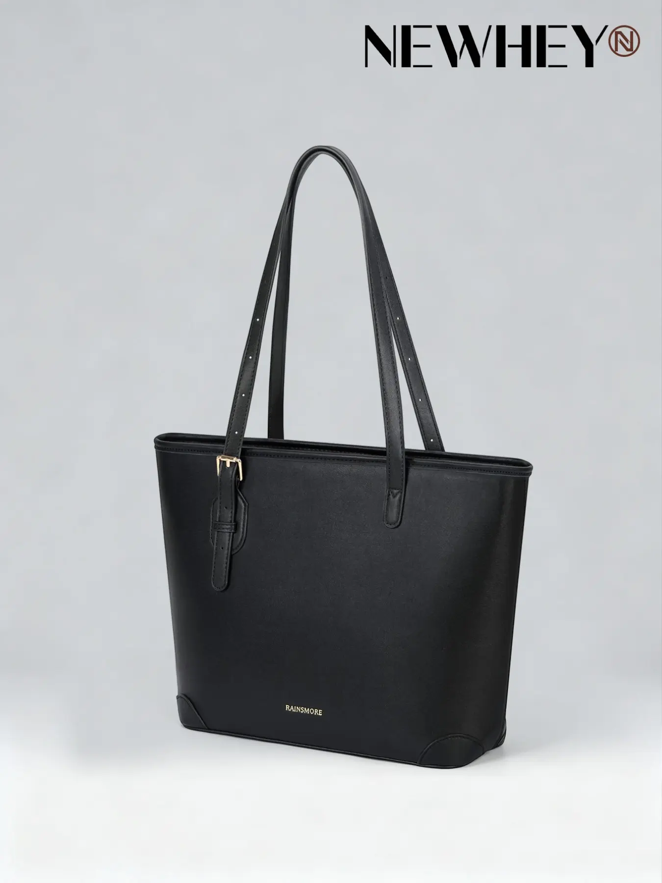 PU Leather Work Tote Bag for Women, Large Capacity Shoulder Purse with Zipper, Trendy Business Handbag, Everyday School Travel Bag
