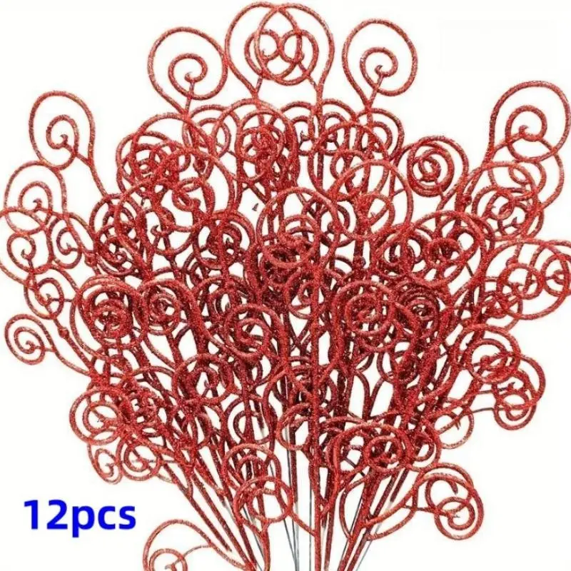 12 Candy Circle Leaves, Halloween Christmas Tree Decorations Ornaments, Party Scene Props, Eid Mubarak Festival Accessories