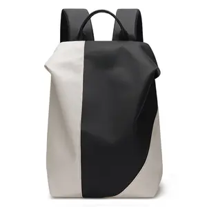 New Minimalist Anti-Theft Backpack, Trendy Fashion  Rucksack Suitable for Middle School Students, Essentials And Daily Belongings, Durable Fabric And Comfortable Padded Shoulder Straps, Daily Commute, Outdoor  And Casual Daily Use Travel