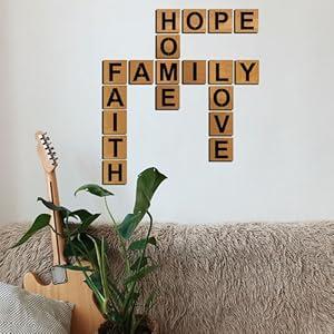 6 Inch Letter Stencils and Numbers, 36 Pcs Alphabet Art Craft Stencils, Reusable Plastic Templates for Wood, Wall, Fabric, Rock, Signage(6 Inch) Mini Washi Stickers for Scrapbooking