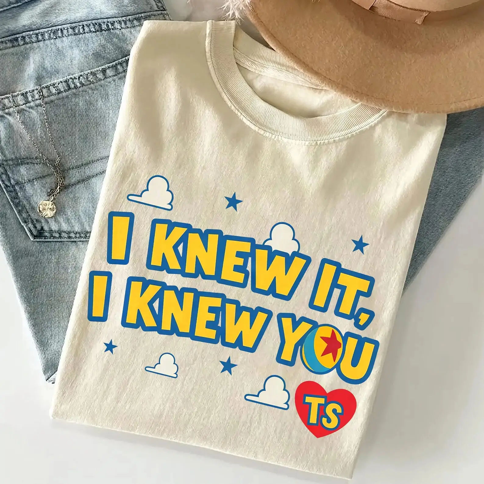 Vintage I Knew It I Knew You Shirt, TS 5 Friendship Shirt, Woody Buzz Lightyear Tee, Family Matching Tee, Comfort Color Shirt, Made in USA