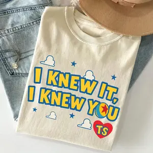 Vintage I Knew It I Knew You Shirt, TS 5 Friendship Shirt, Woody Buzz Lightyear Tee, Family Matching Tee, Comfort Color Shirt, Made in USA