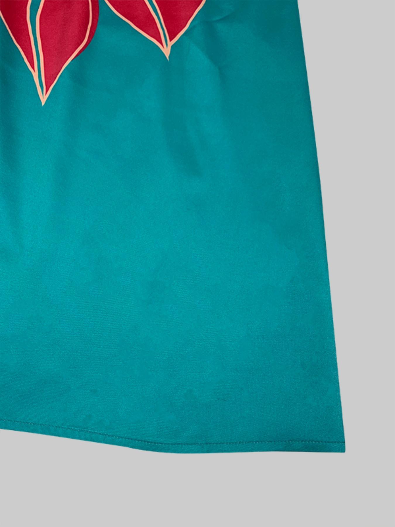 Women's Floral Print Wrap Deep V Neck A Line Dress, Elegant Classy Flattering Short Sleeve Pocket Maxi Dress for Party Holiday Wedding Guest, Ladies Summer Clothes